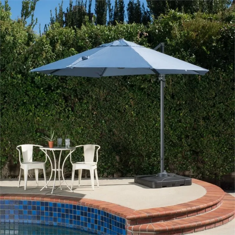 Noble House Durango 9.6' Outdoor Canopy Sunshade Umbrella