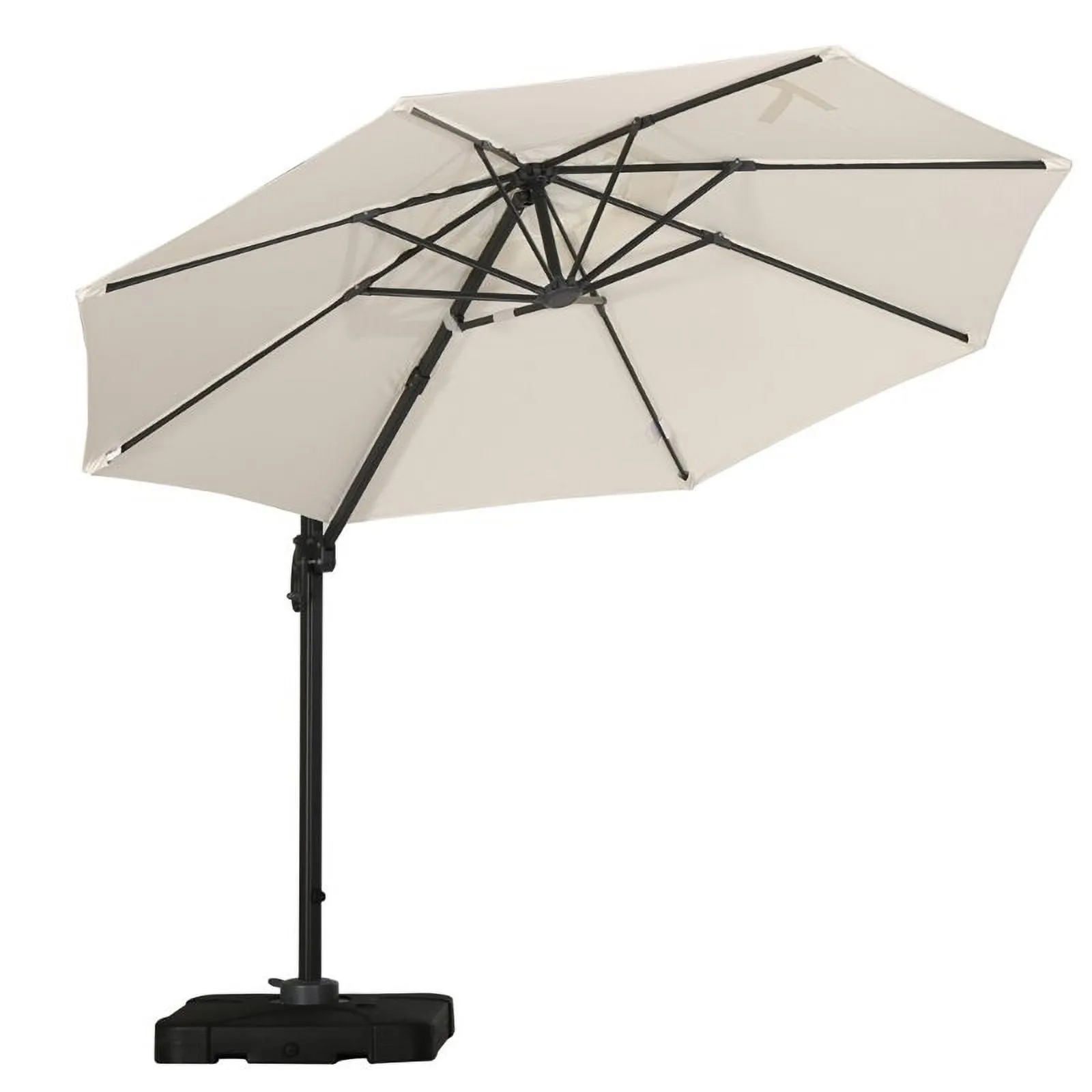 Noble House Durango 9.6' Outdoor Canopy Sunshade Umbrella