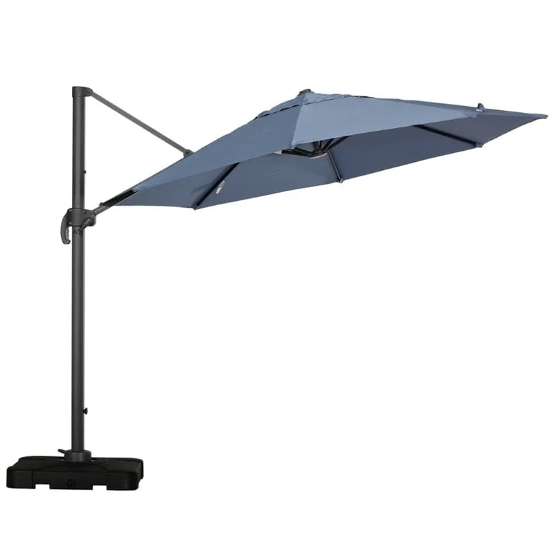Noble House Durango 9.6' Outdoor Canopy Sunshade Umbrella