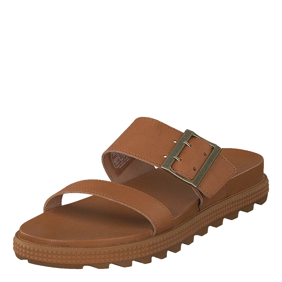 Roaming Buckle Slide Camel Brown