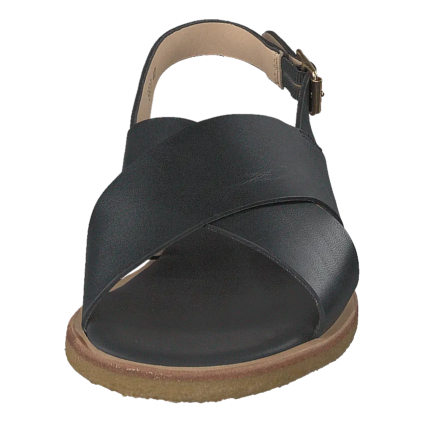 Sandal With Buckle Black