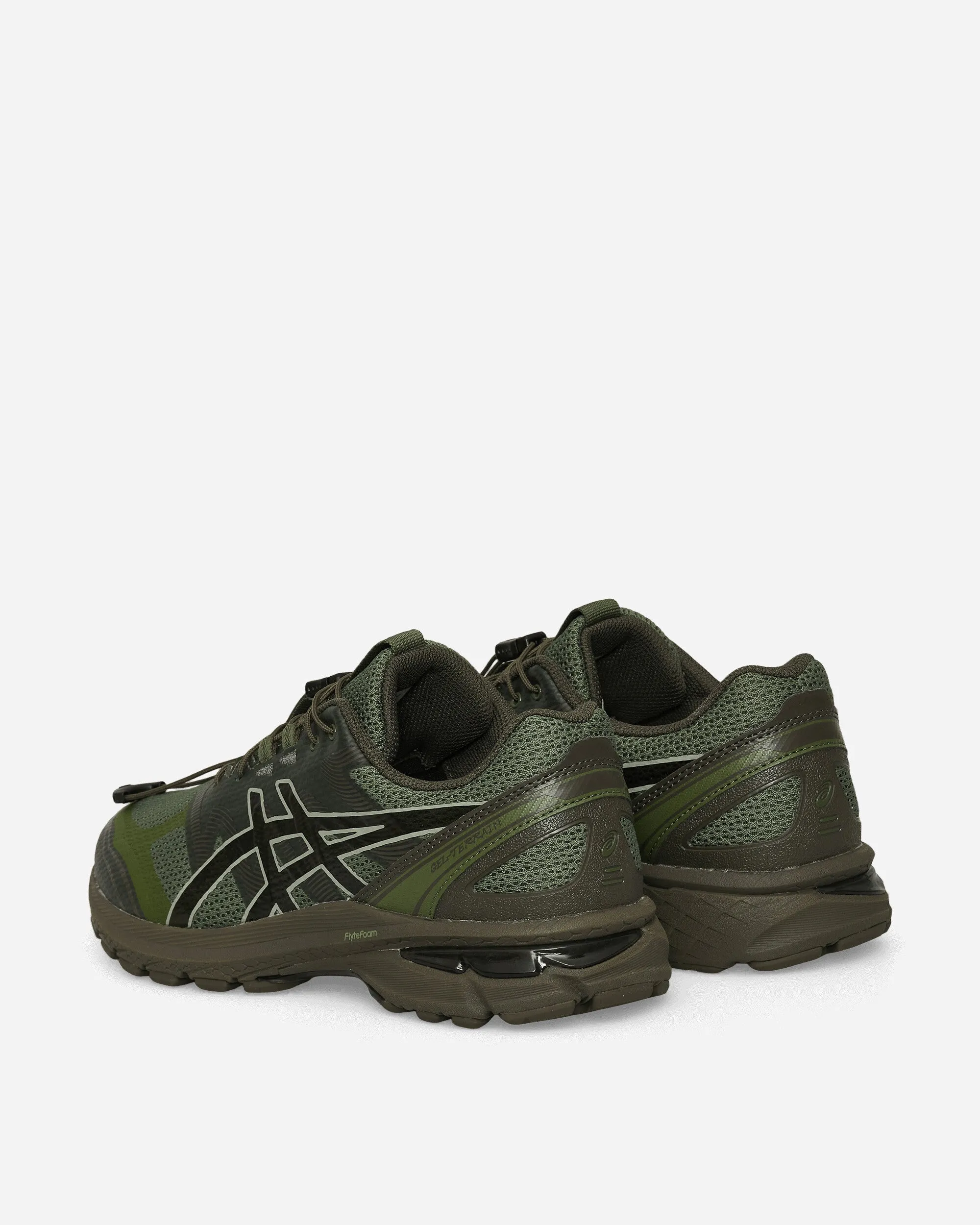 SANSAN GEAR GEL-Terrain Sneakers Bronze Green / Tarmac