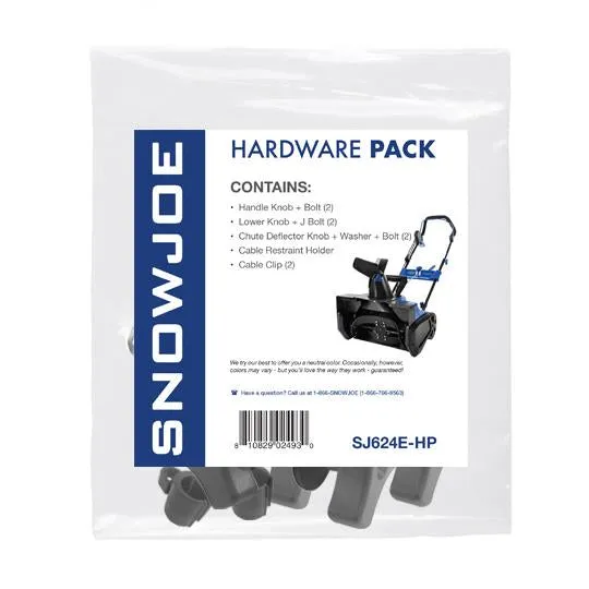 Snow Joe SJ624E-HP Replacement Hardware Pack for Electric Snow Thrower