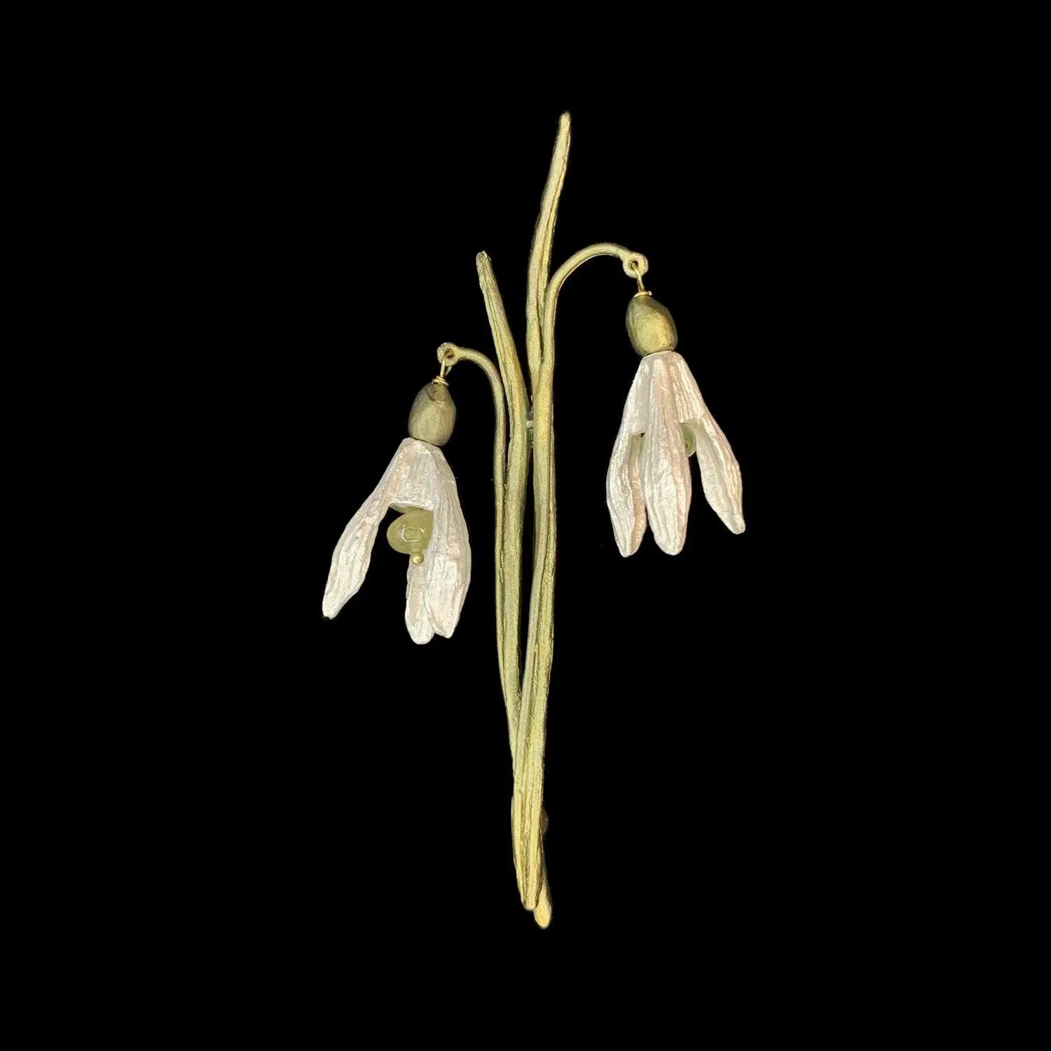 Snowdrops Brooch