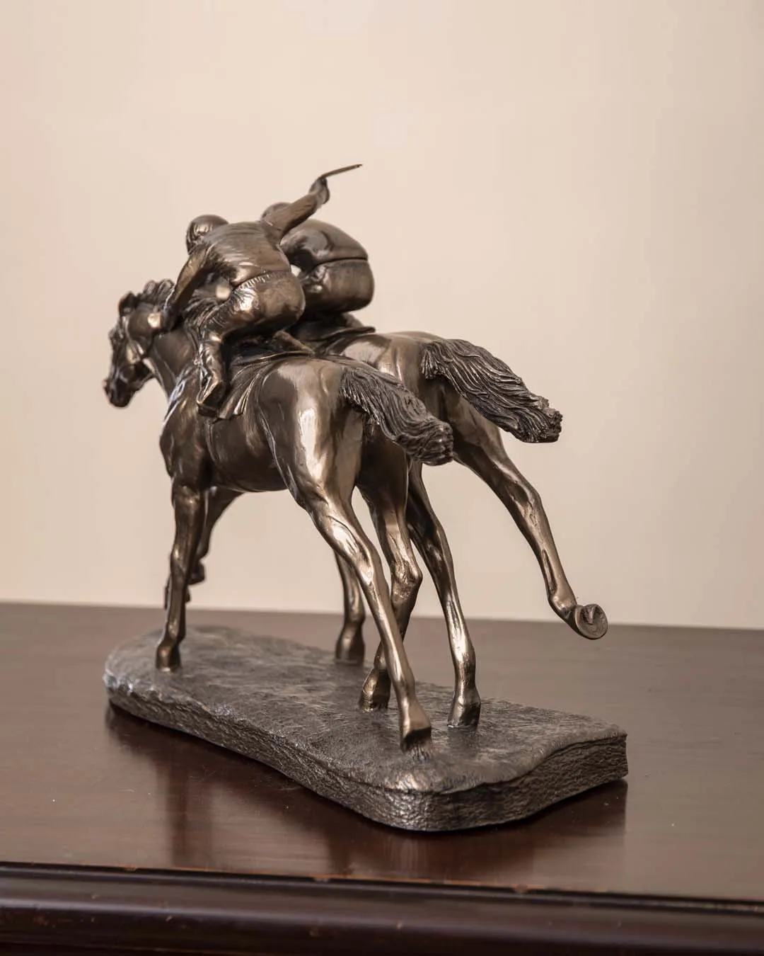 'The Jockey' Tabletop Sculpture