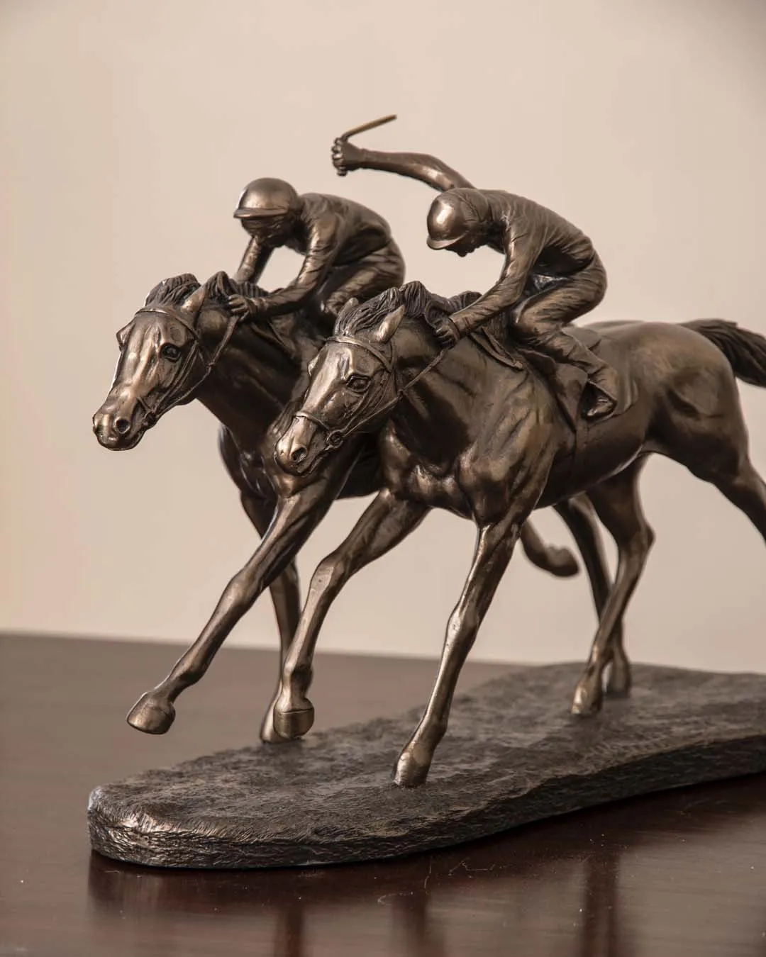 'The Jockey' Tabletop Sculpture
