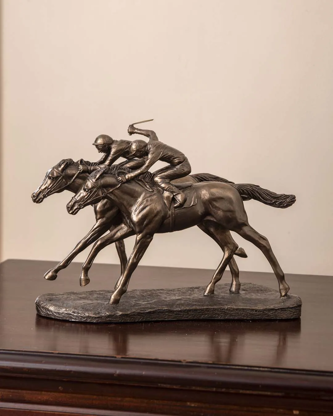 'The Jockey' Tabletop Sculpture