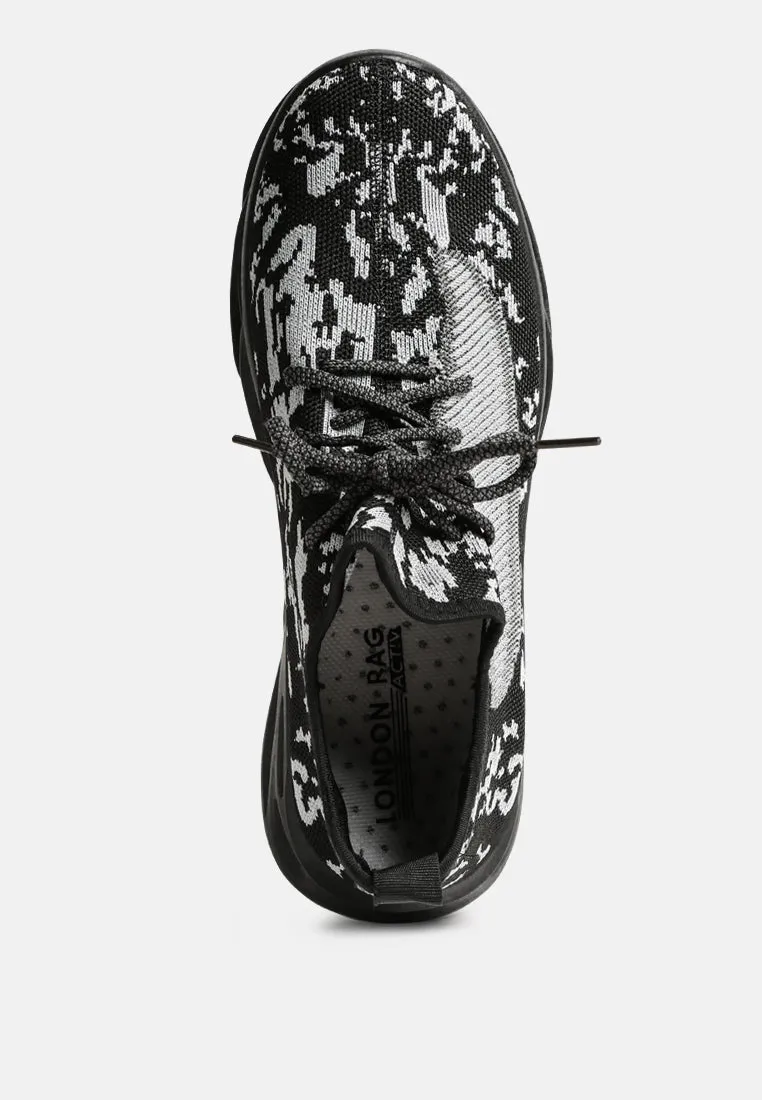 Trackon Knitted Running Sneakers