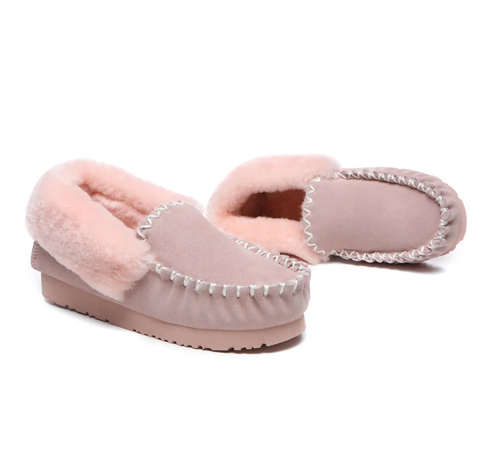 Unisex Sheepskin Popo Moccasin