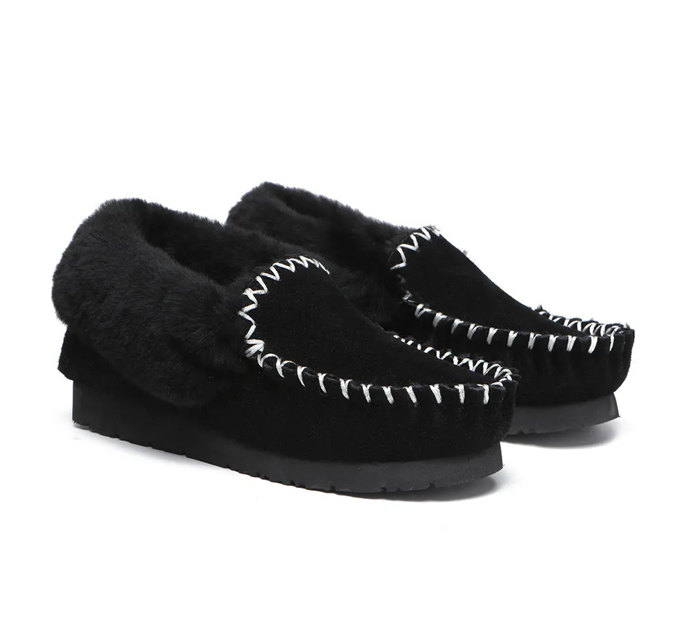 Unisex Sheepskin Popo Moccasin
