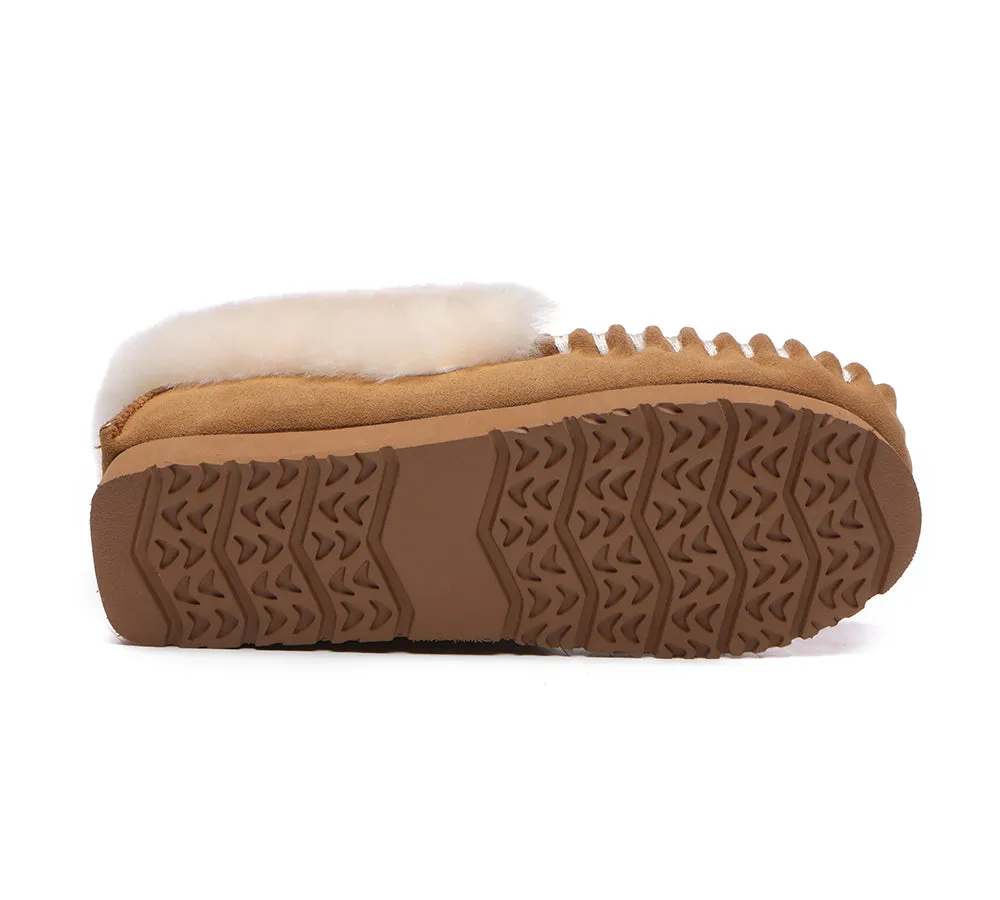 Unisex Sheepskin Popo Moccasin