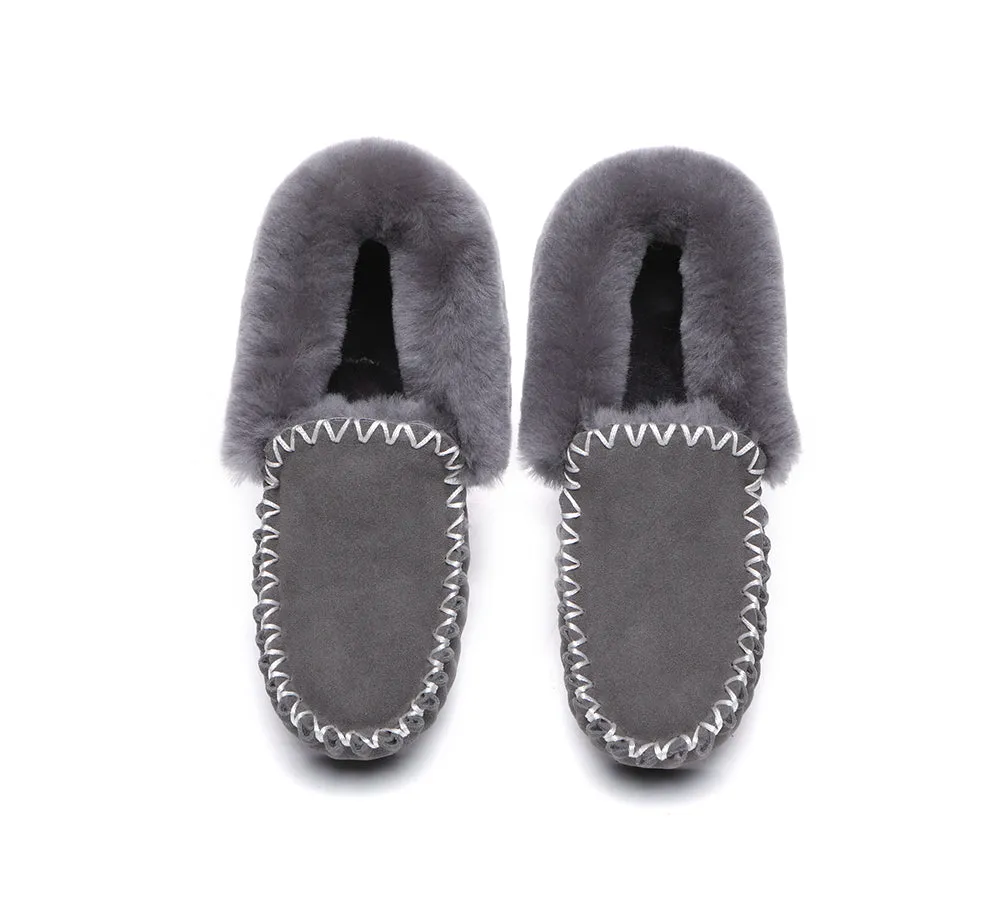 Unisex Sheepskin Popo Moccasin
