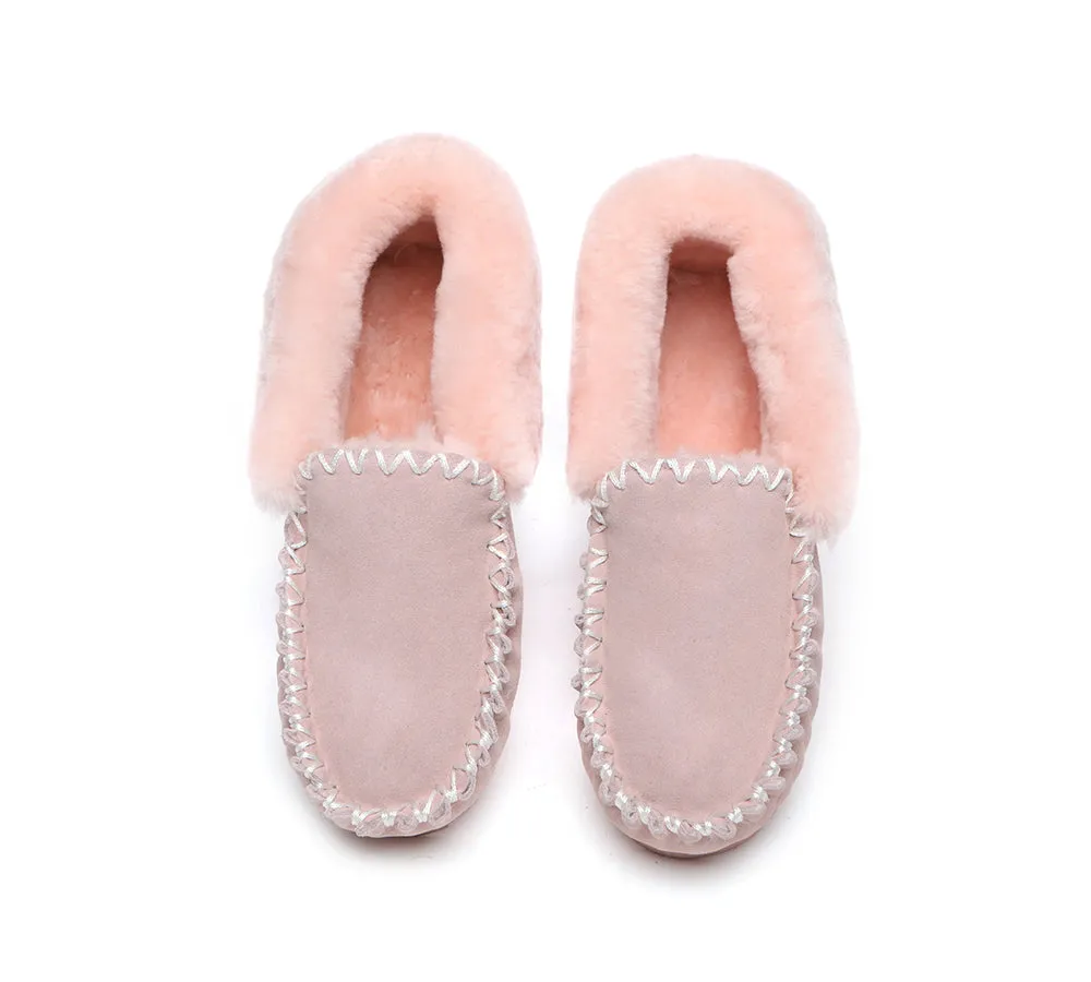 Unisex Sheepskin Popo Moccasin