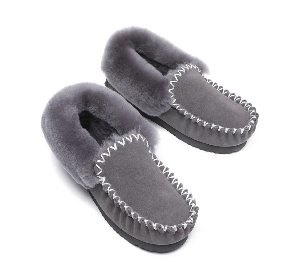 Unisex Sheepskin Popo Moccasin