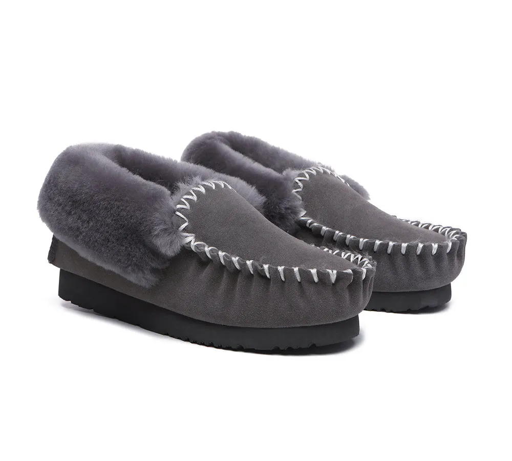 Unisex Sheepskin Popo Moccasin