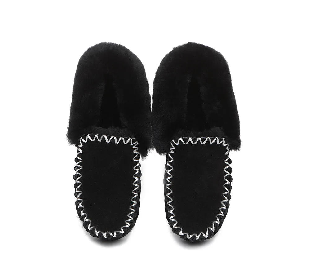 Unisex Sheepskin Popo Moccasin