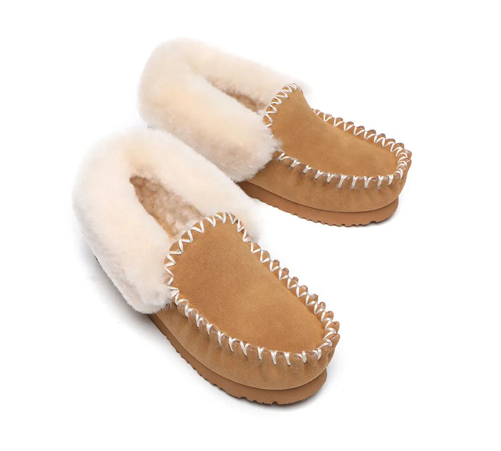 Unisex Sheepskin Popo Moccasin