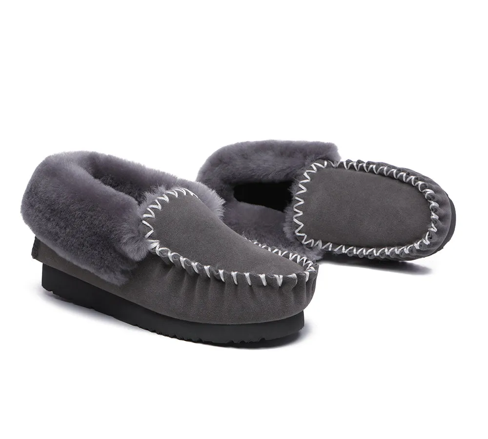 Unisex Sheepskin Popo Moccasin