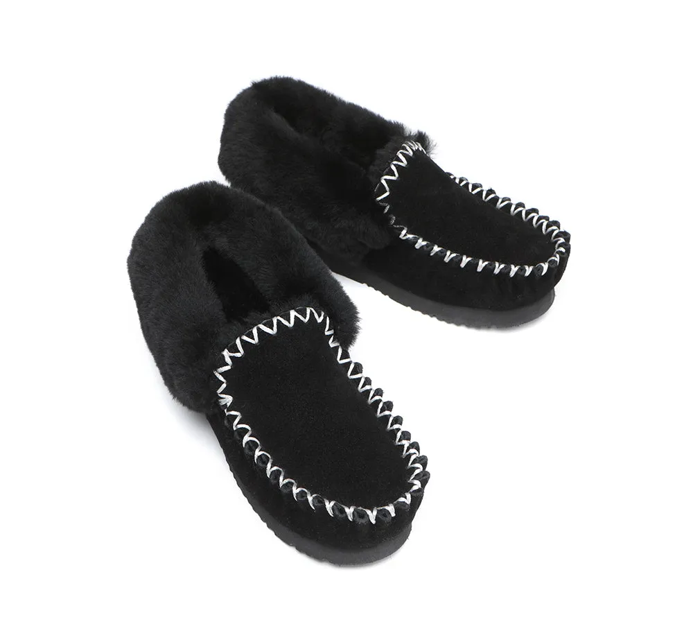 Unisex Sheepskin Popo Moccasin