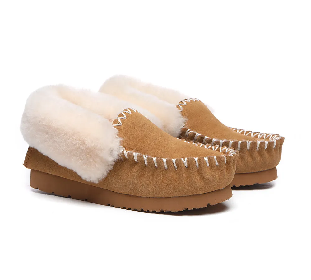 Unisex Sheepskin Popo Moccasin
