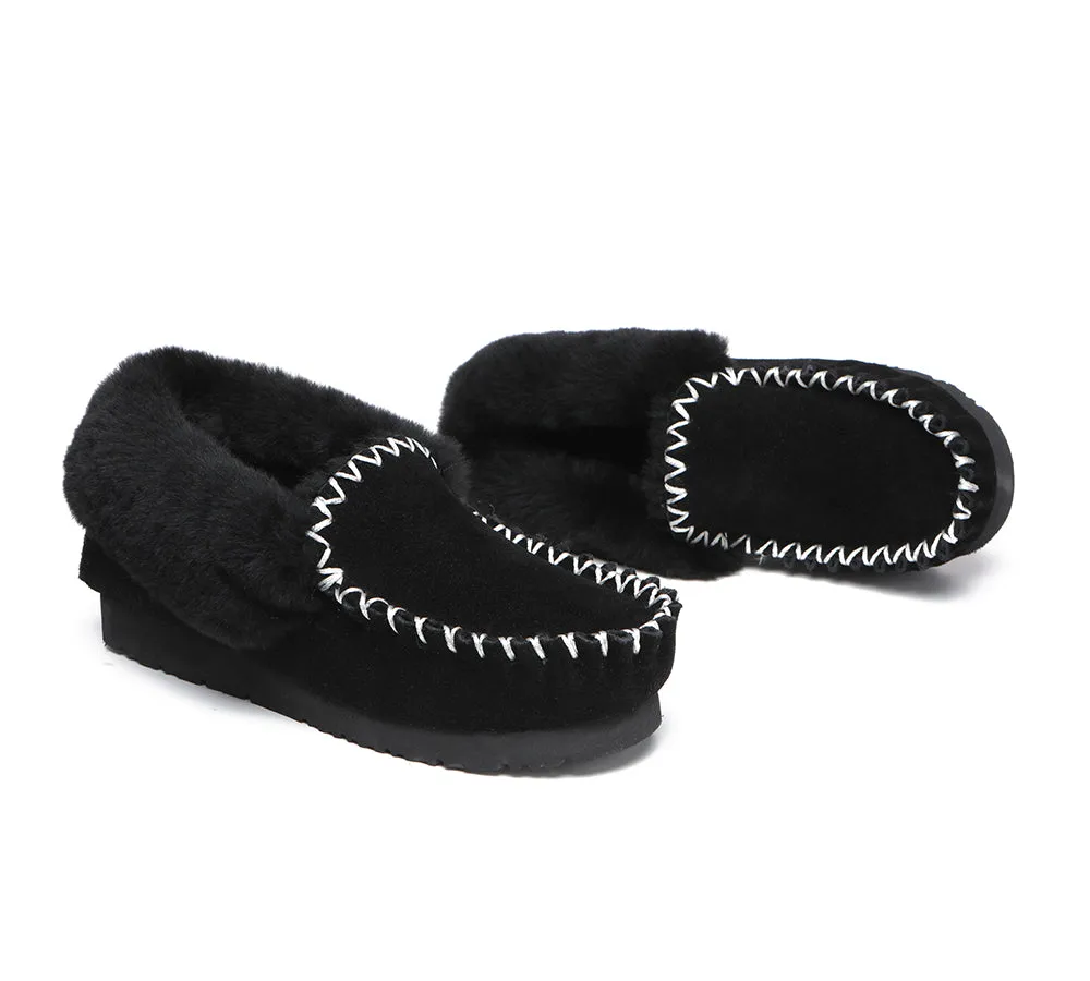 Unisex Sheepskin Popo Moccasin