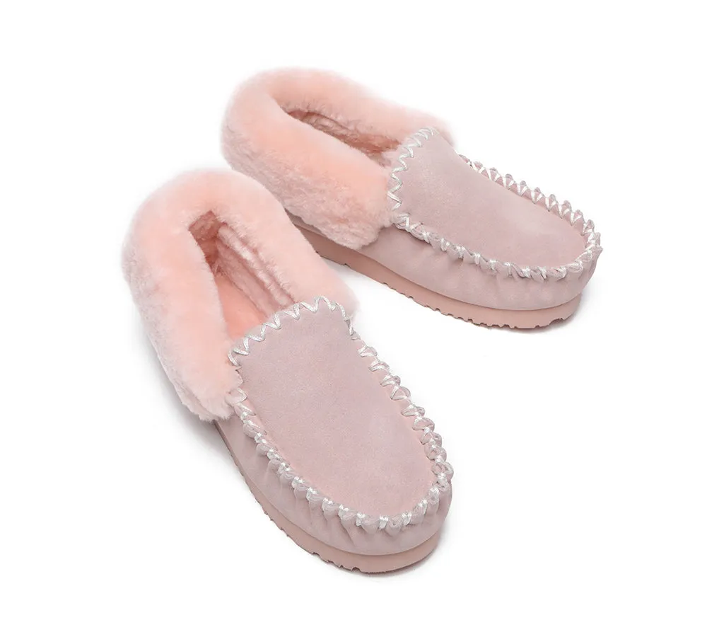 Unisex Sheepskin Popo Moccasin