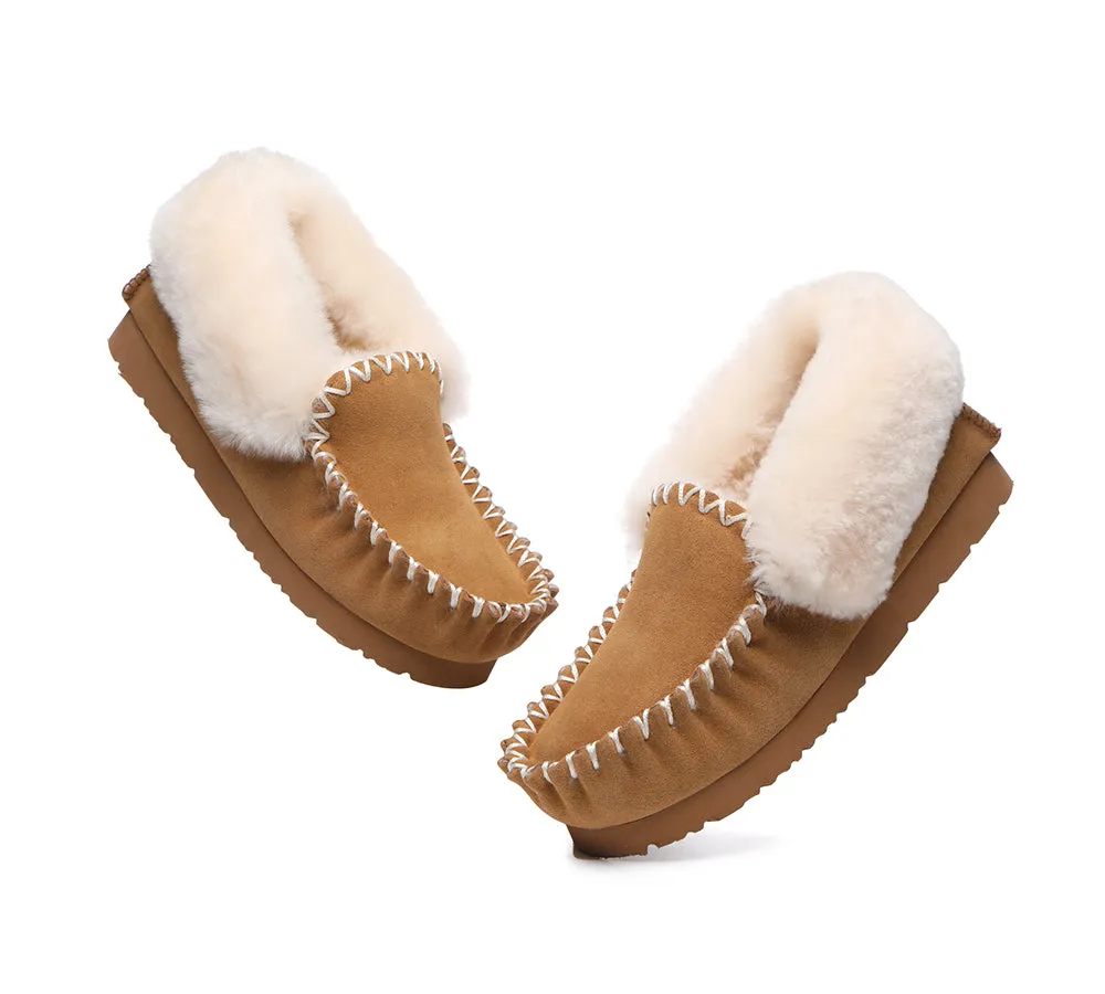 Unisex Sheepskin Popo Moccasin