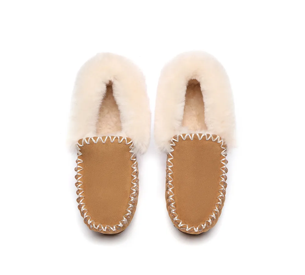 Unisex Sheepskin Popo Moccasin