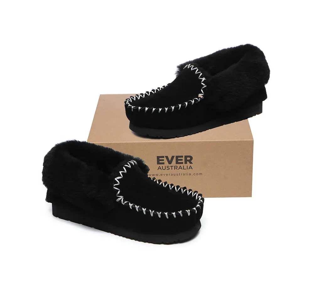 Unisex Sheepskin Popo Moccasin