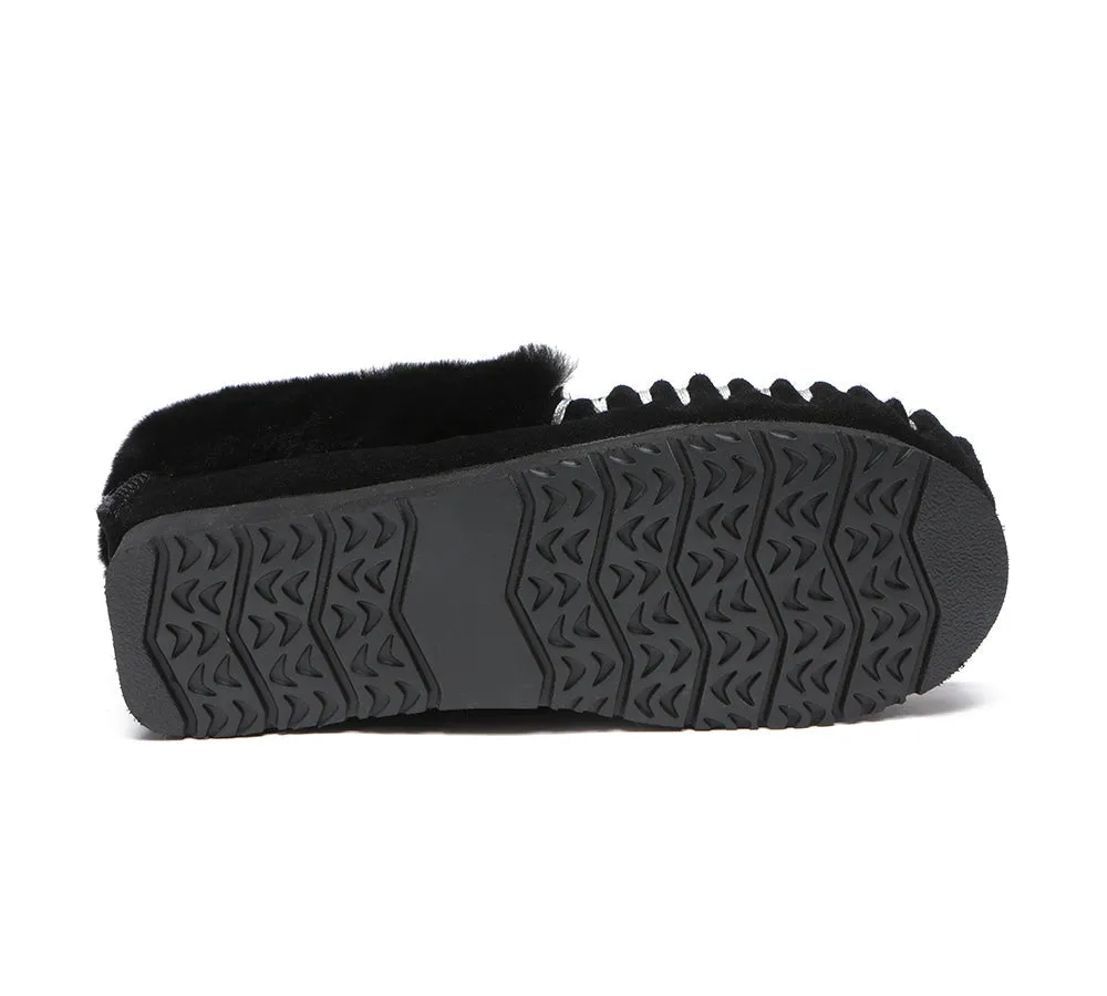 Unisex Sheepskin Popo Moccasin