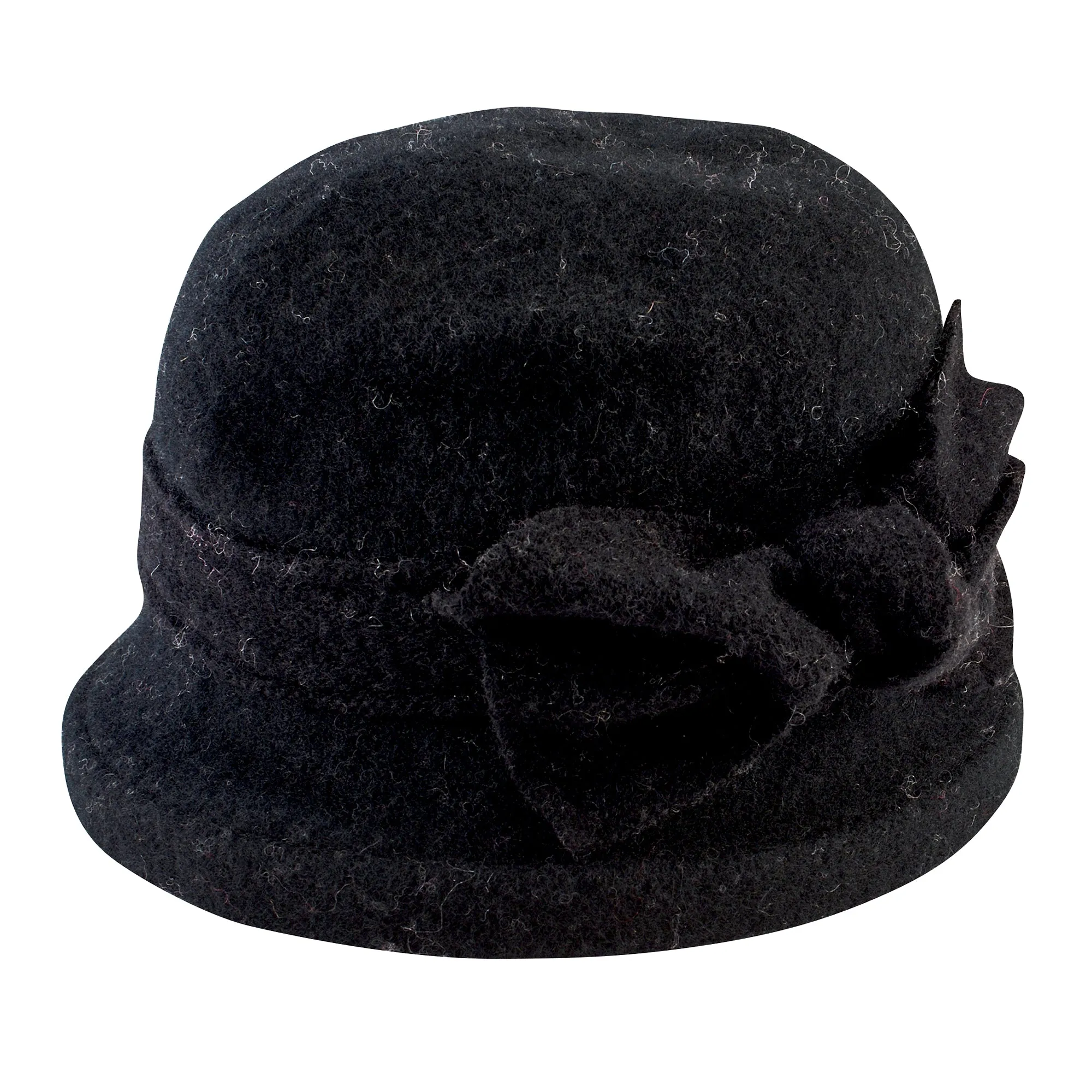 Women's Soft Knit Cloche With Bow