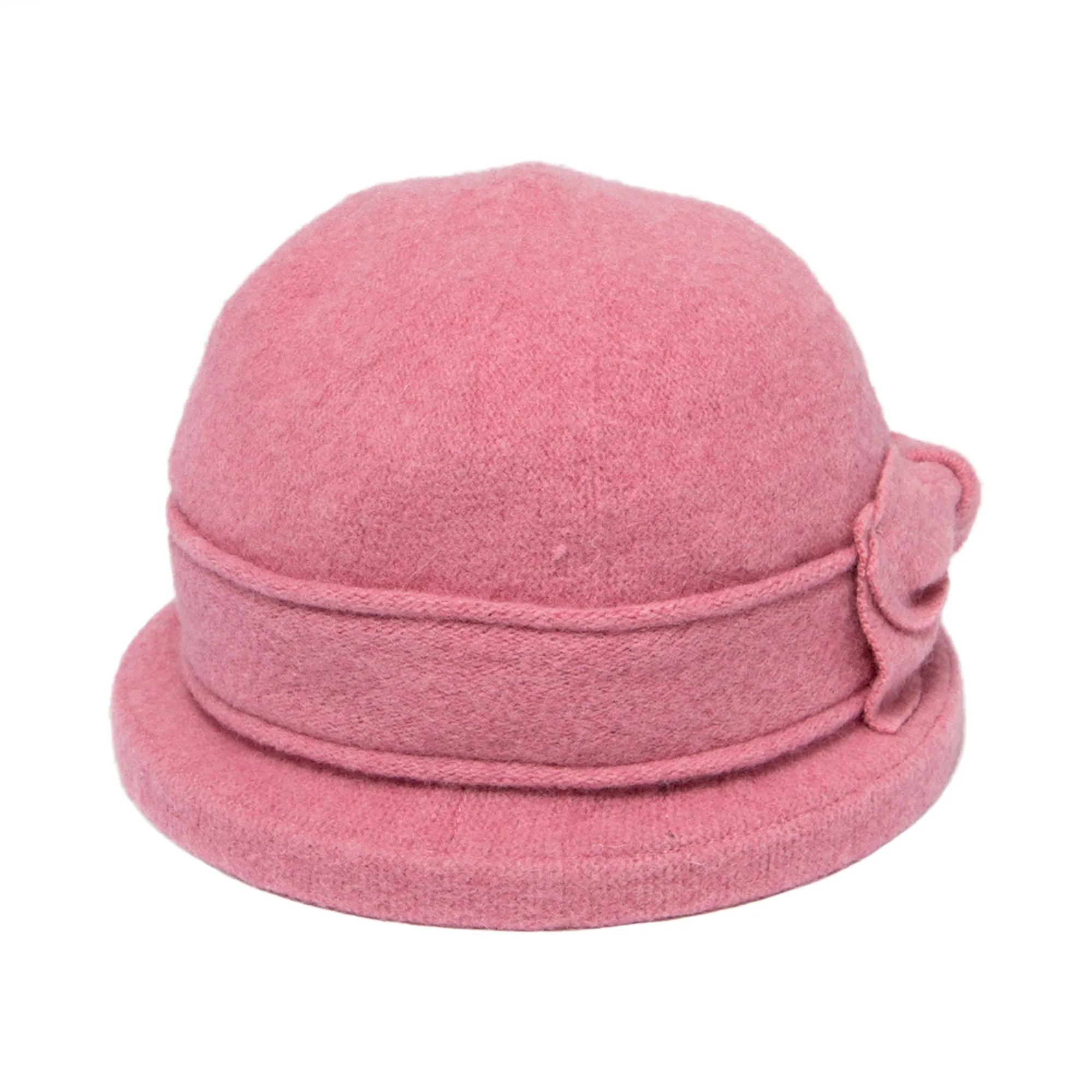 Women's Soft Knit Cloche With Bow