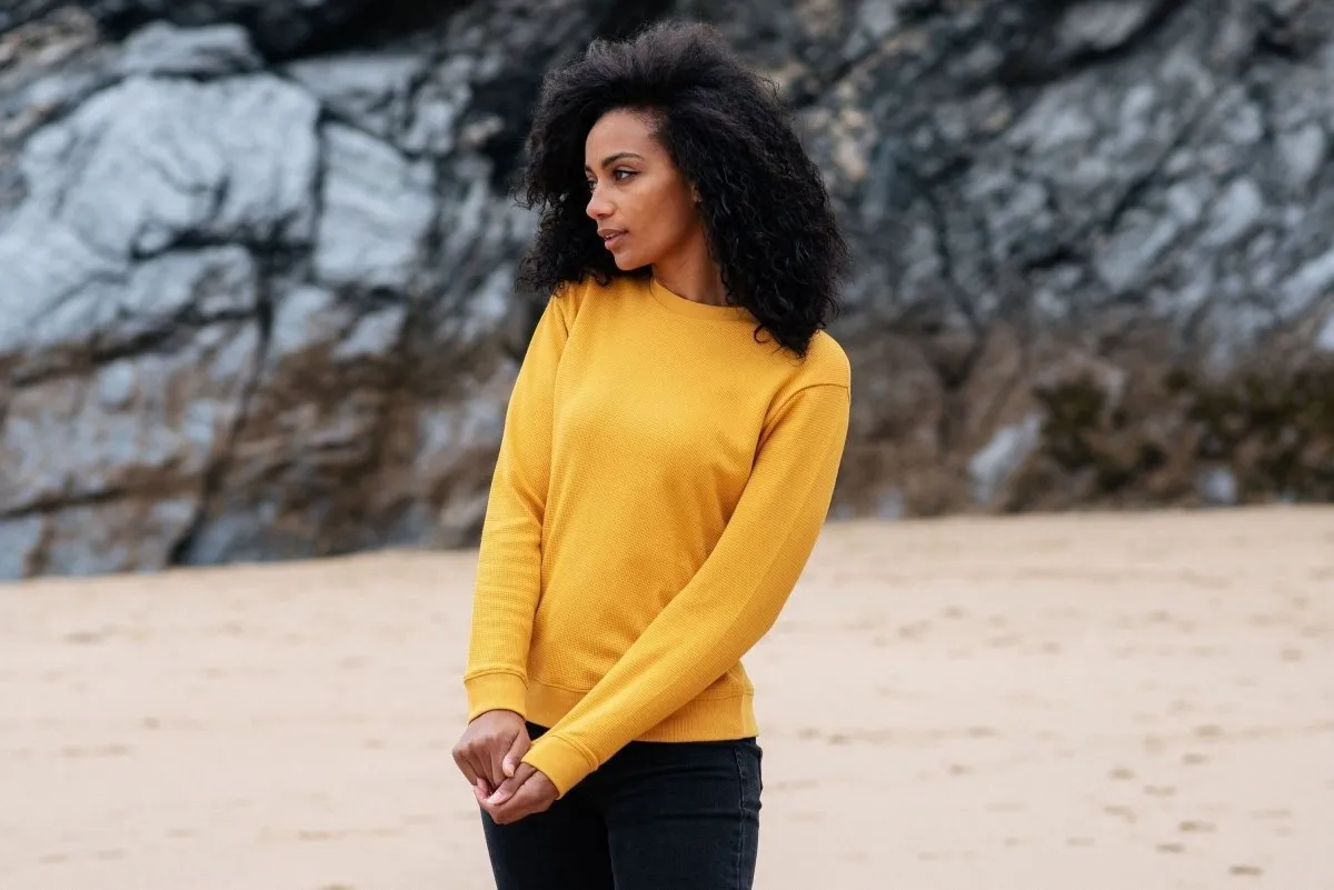 Women's Waffle Knit Jumper